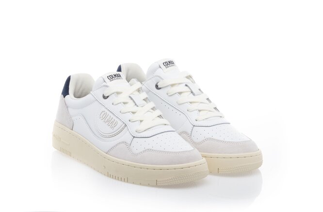 Colmar Shoe Men Austin Look 033 white-dark denim