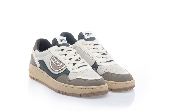 Colmar Shoe Men Austin Suit 035 off white-warm gray-bottle green