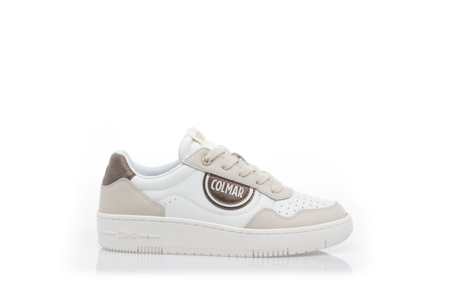 Colmar Shoe Woman Austin Class 109 white-warm gray/bronze