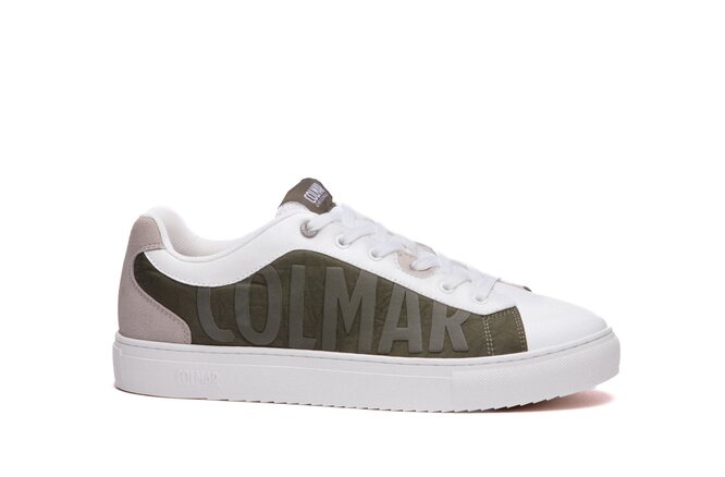 Colmar Shoe Men Bradburry Chromantic Block 039... white/military green