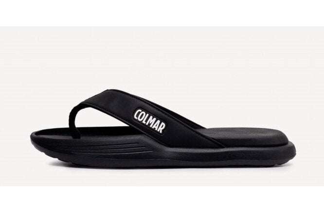 Colmar Shoe Unisex Shell Flip Flop Plain 210 black