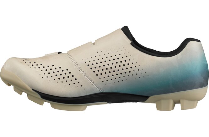 Shimano Men Gravel SH-RX6 Schuh SPD beige blue