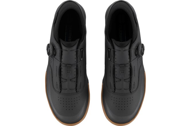 Shimano Men MTB SH-GF8 Schuh black amber