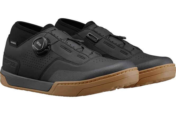 Shimano Men MTB SH-GF8 Schuh black amber