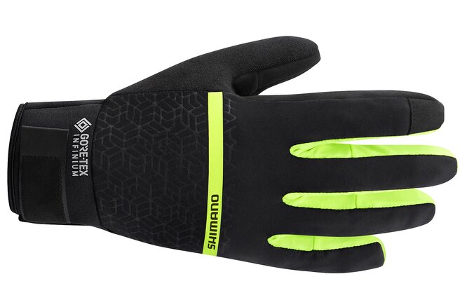 Shimano Unisex Infinium Insulated Gloves neon yellow