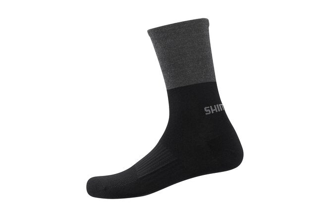 Shimano Original Wool Tall Socks black gray