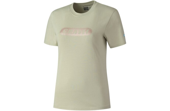 Shimano Women Tee Gravel olive