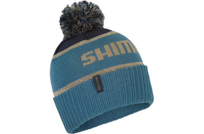 Shimano Unisex Yuki Pom Hat blue