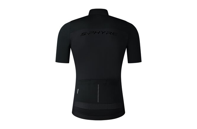 Shimano Men S-PHYRE Short Sleeve Wind Jacket black