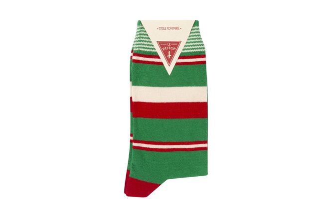 Le Patron Classic Jersey Bartali Socks italian green