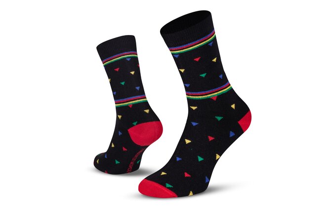 Le Patron Patron du Monde triangle Socks multi