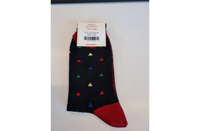 Le Patron Patron du Monde triangle Socks multi