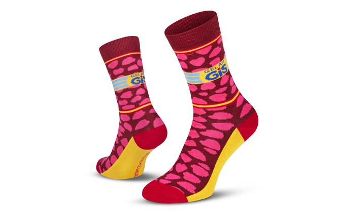 Le Patron Classic Jersey Gis Socks pink