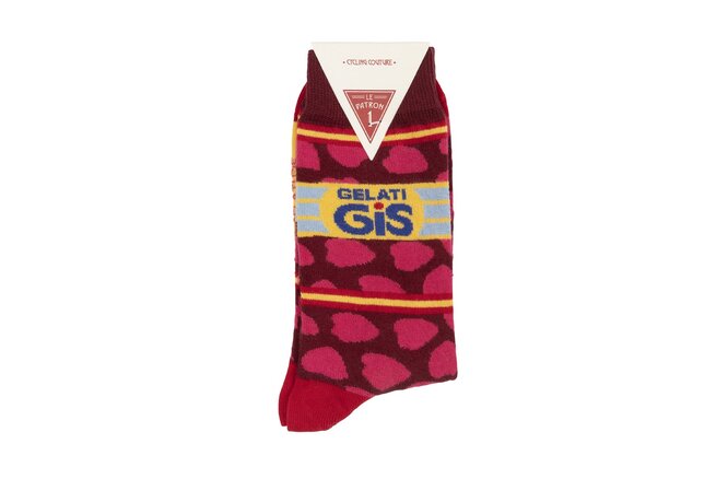 Le Patron Classic Jersey Gis Socks pink