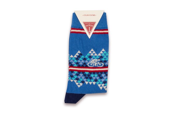 Le Patron 1001 Mountains Sea Socks sea