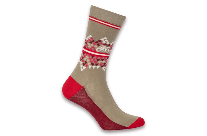 Le Patron 1001 Mountains Desert Socks desert