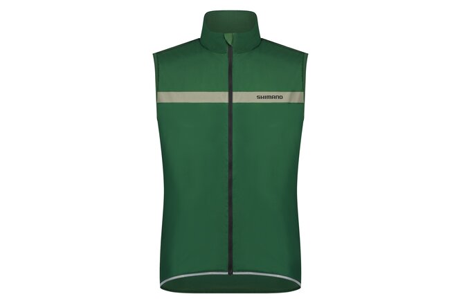 Shimano Men Evolve Prima Wind Vest green