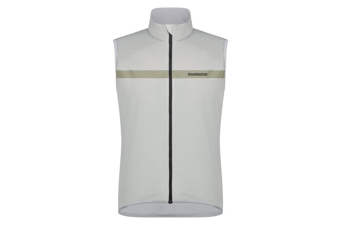 Shimano Men Evolve Prima Wind Vest mirror gray