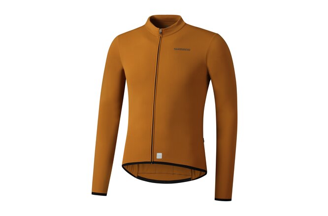 Shimano Men Apice Thermal LS Jersey bronze