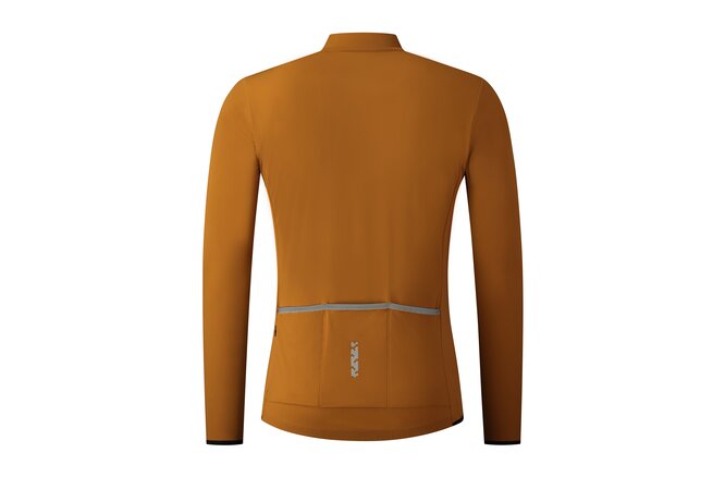 Shimano Men Apice Thermal LS Jersey bronze