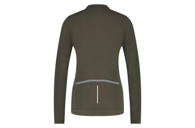 Shimano Women Apice Thermal LS JRSY moss green