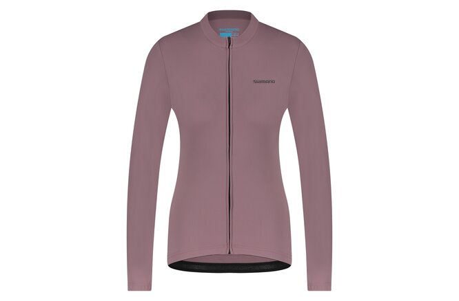 Shimano Women Apice Thermal LS JRSY plum