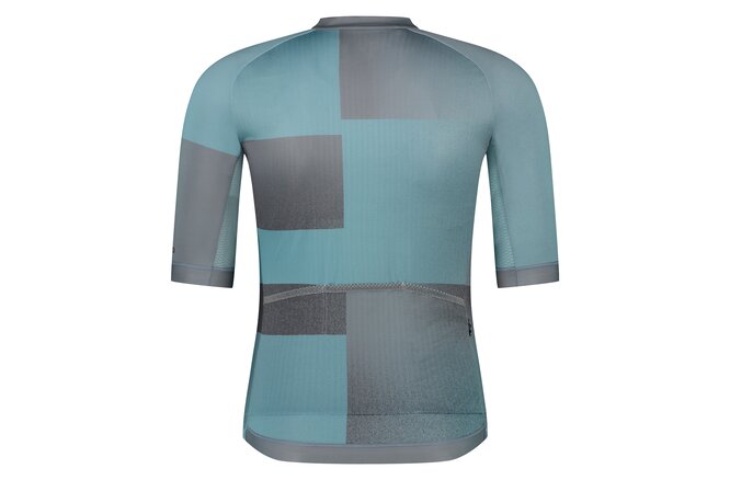 Shimano Men Veloce SS Jersey metallic turquoise