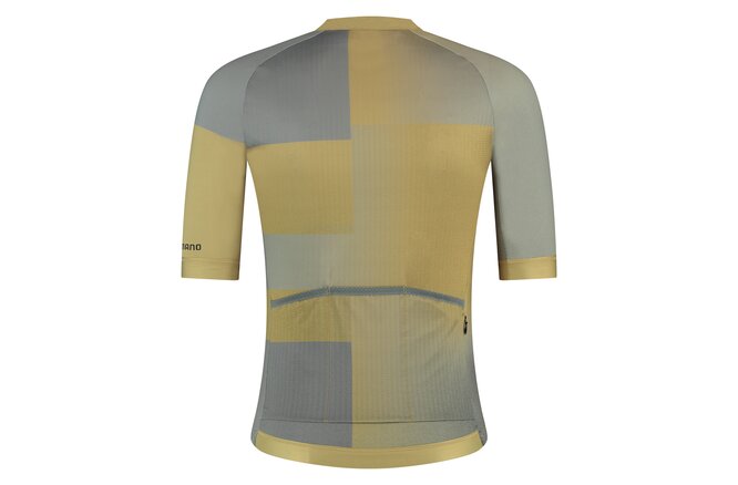 Shimano Men Veloce SS Jersey metallic yellow
