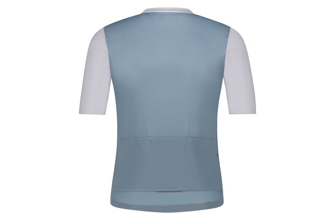 Shimano Men Aria SS Jersey transparent blue