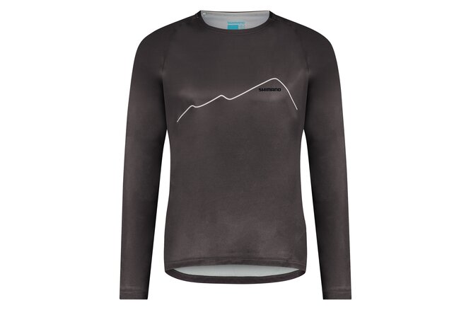 Shimano Men Sentiero LS Jersey gray