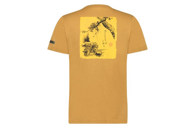 Shimano Men Sentiero T-Shirt mustard yellow