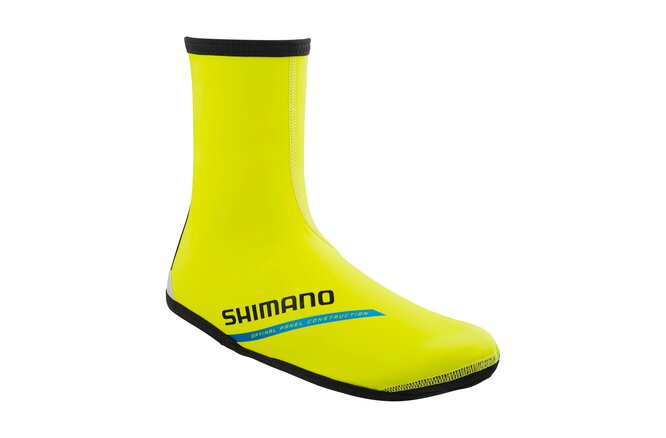 Shimano Unisex Dual Fit Thermal Shoe Cover neon yellow