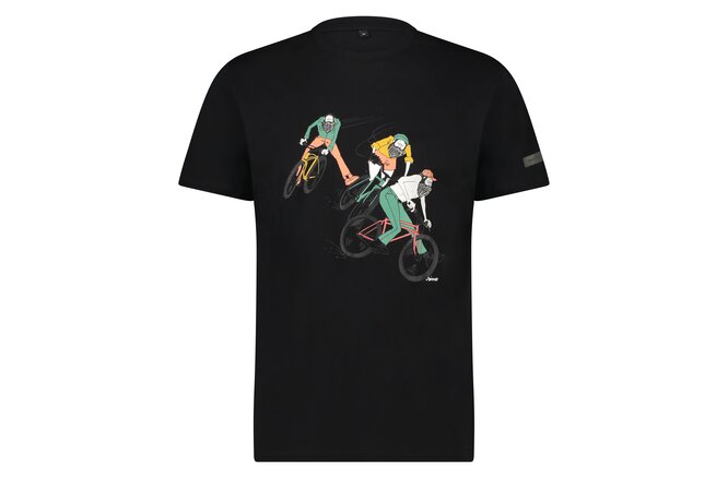 Shimano Men Sentiero Ltd T-Shirt black gray