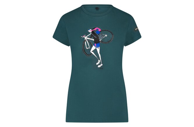 Shimano Women Sentiero Ltd T-Shirt aqua gray