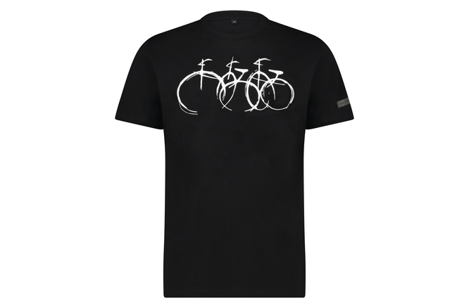 Shimano Unisex Sentiero LTD T-Shirt Art1 black white