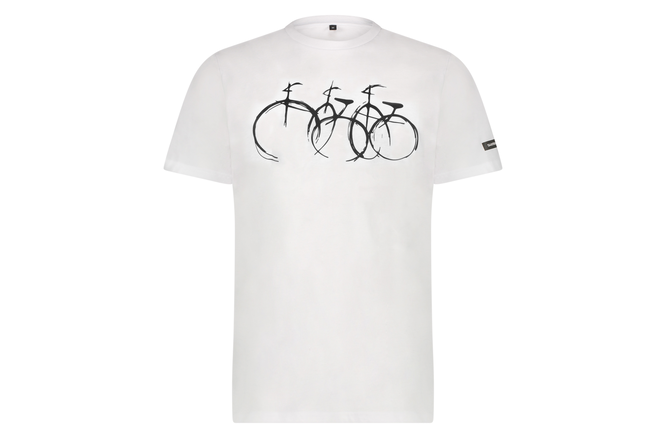 Shimano Unisex Sentiero LTD T-Shirt Art1 white gray