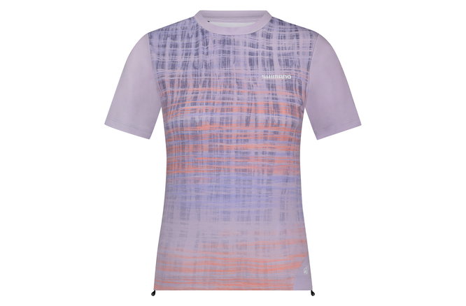 Shimano Women Spazio SS JRSY Printed lilac