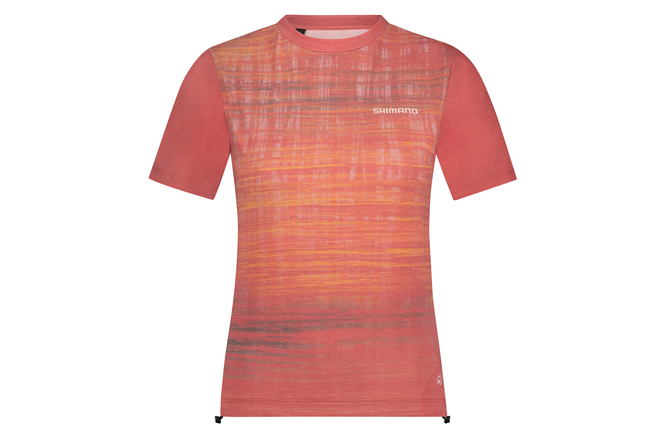 Shimano Women Spazio SS JRSY Printed red