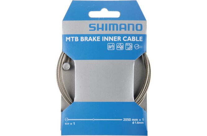 Shimano Bremskabel MTB 1.6x2050 mm Edelstahl