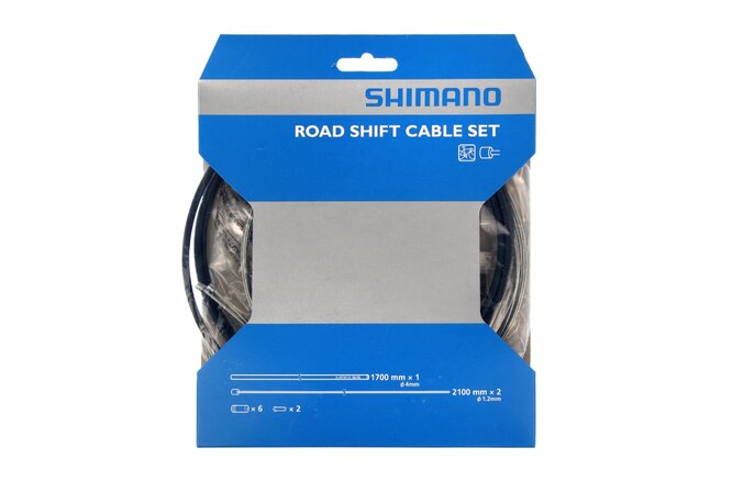 Shimano Schaltzugset Road schwarz