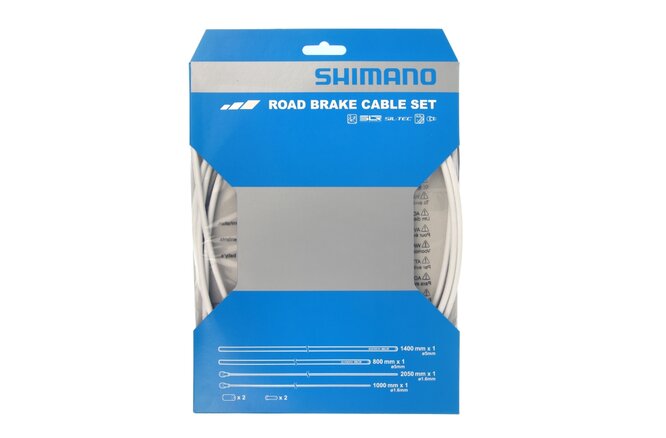 Shimano Bremszugset Road SIL-TEC SP41 weiss Blister