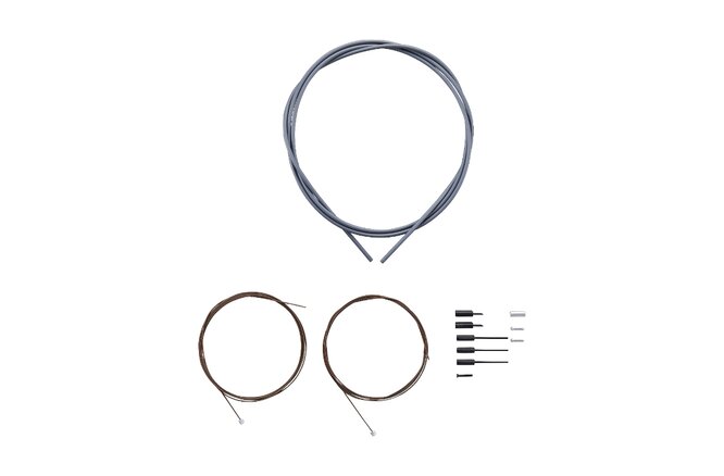 Shimano Schaltzugset Road Polymer grau Blister