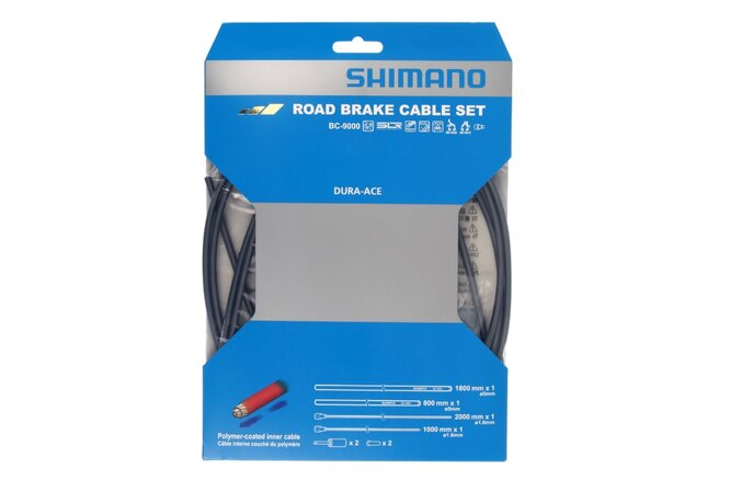 Shimano Bremszugset Road BC-9000 Polymer grau Blister
