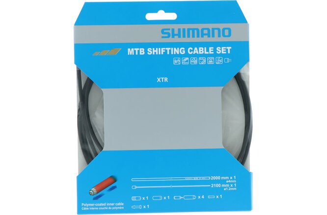 Shimano Schaltzugset 1.2x2100mm Polymer