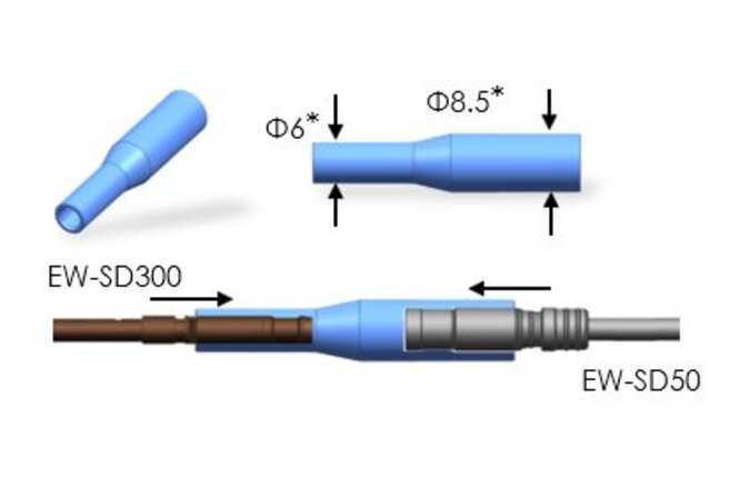 Shimano Elektrischer Adapter EW-AD305 EW-SD300 zu EW-SD50 Box