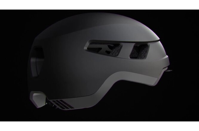 LAZER Unisex City Cruizer Helm matte dark green