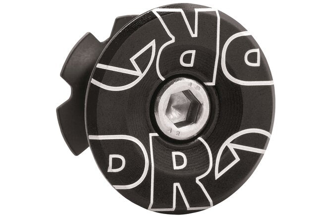 PRO Ahead Deckel 1 1/8" Alu mit Schraube und Kralle schwarz eloxiert