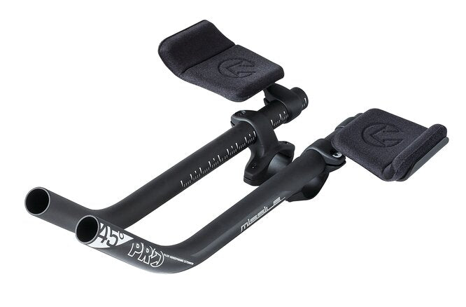 PRO Zeitfahrlenker-Aufsatz Missile Ski-bend Clip-on Alu schwarz