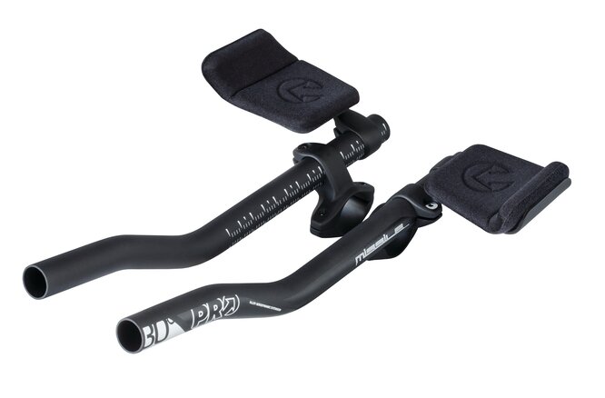PRO Zeitfahrlenker-Aufsatz Missile S-Bend Clip-on Alu schwarz