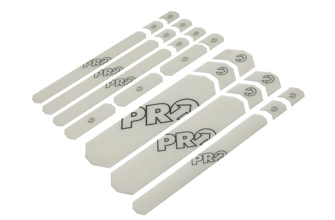 PRO Streben und- Rahmenschutz Aufkleber 6mm durchsichtig